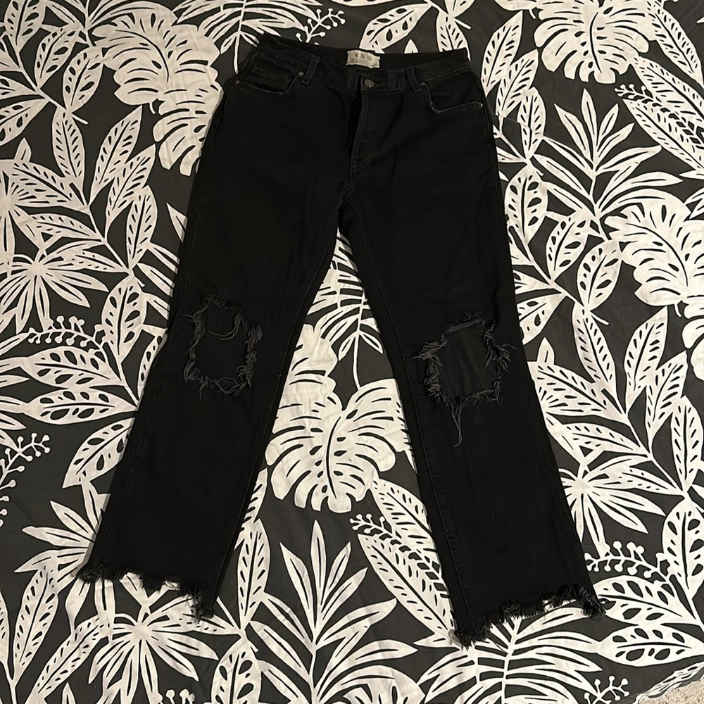 We the free, black, jeans